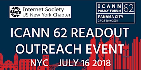 ICANN 62 NYC READOUT OUTREACH EVENT primary image