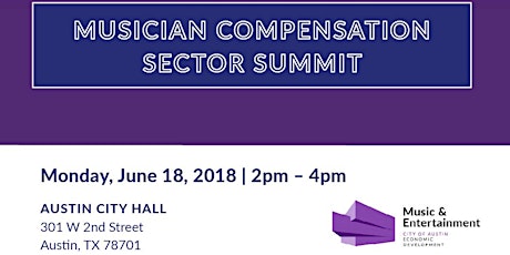 Musician Compensation Sector Summit primary image