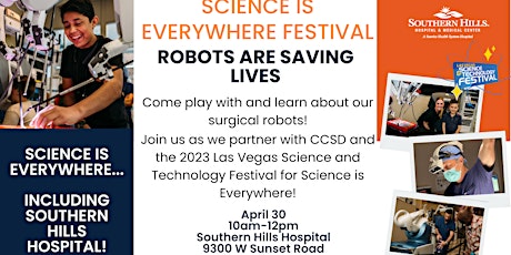 Science is Everywhere: Come play with surgical robots