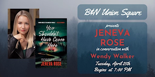 Jeneva Rose celebrates YOU SHOULDN'T HAVE COME HERE at B&N Union Square