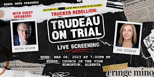 LIVE SCREENING | Trucker Rebellion: Trudeau on Trial  primärbild