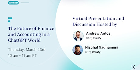 The Future of Finance and Accounting in a ChatGPT World