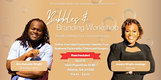 Bubbles & Branding Workshop: Visually Defining Your Company's Image