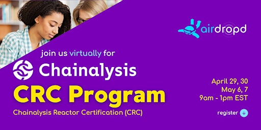 Airdropd x Chainalysis Reactor Certification (CRC)