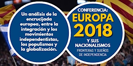 Imagen principal de Conferencia: Europa 2018 y sus nacionalismos