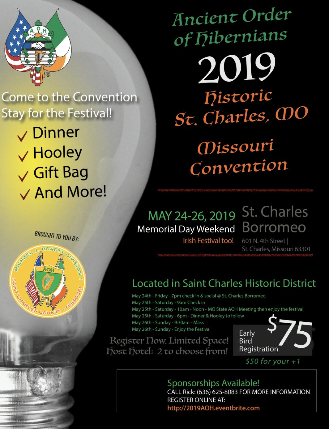 2019 Ancient Order of Hibernians - Missouri State Convention 