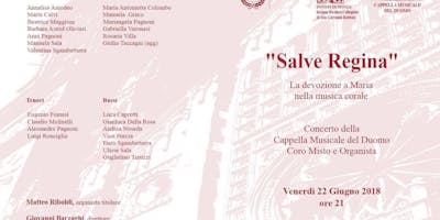 Concerto della Cappella del Duomo Concerto della Cappella del Duomo