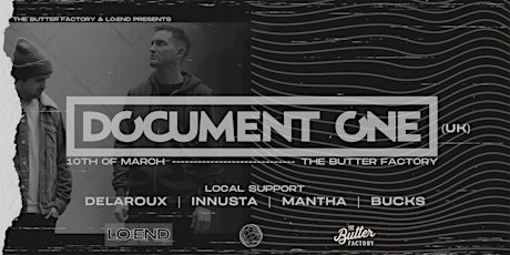 Image principale de Document One [UK] live @ The Butter Factory