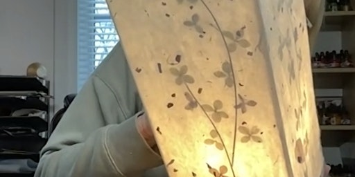 Natural Washi Lamp Making with Kim Land, Aurora Light Sculptures - 2nd Date primary image