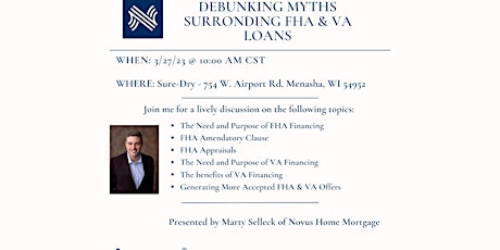 Debunking Myths: FHA and VA Financing