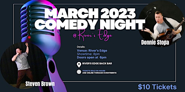 River's Edge Comedy Night - March 2023