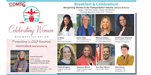 COMTO KC "CELEBRATING WOMEN WHO MOVE THE NATION"