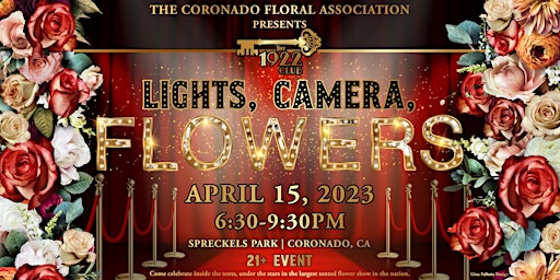 1922 Club - Lights, Camera, Flowers