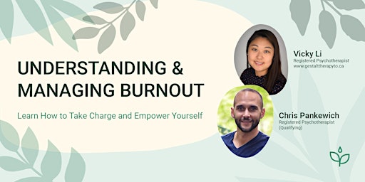 Understanding and Managing Burnout