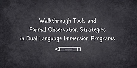 Evaluating DLI Teachers - Walkthrough Tools & Formal Observation Strategies