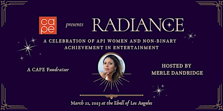 Imagen principal de CAPE Presents RADIANCE