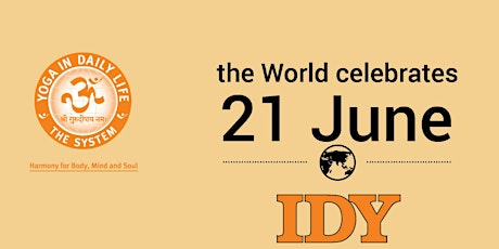 21 June - IDY - International Day of Yoga - Free Yoga Classes primary image