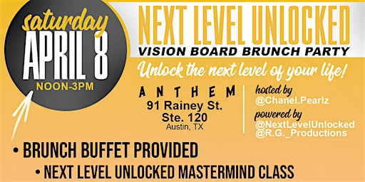 Next Level Unlocked! - Vision Board Brunch Party!