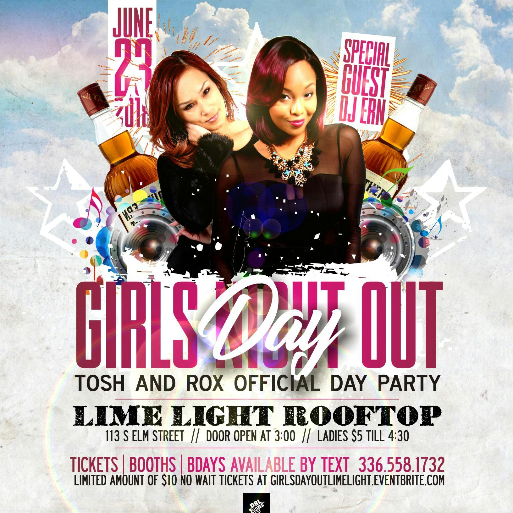 Girls Day Out: Tosh and Rox Offical Day Party