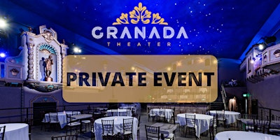 Private Ballroom Event in Theater