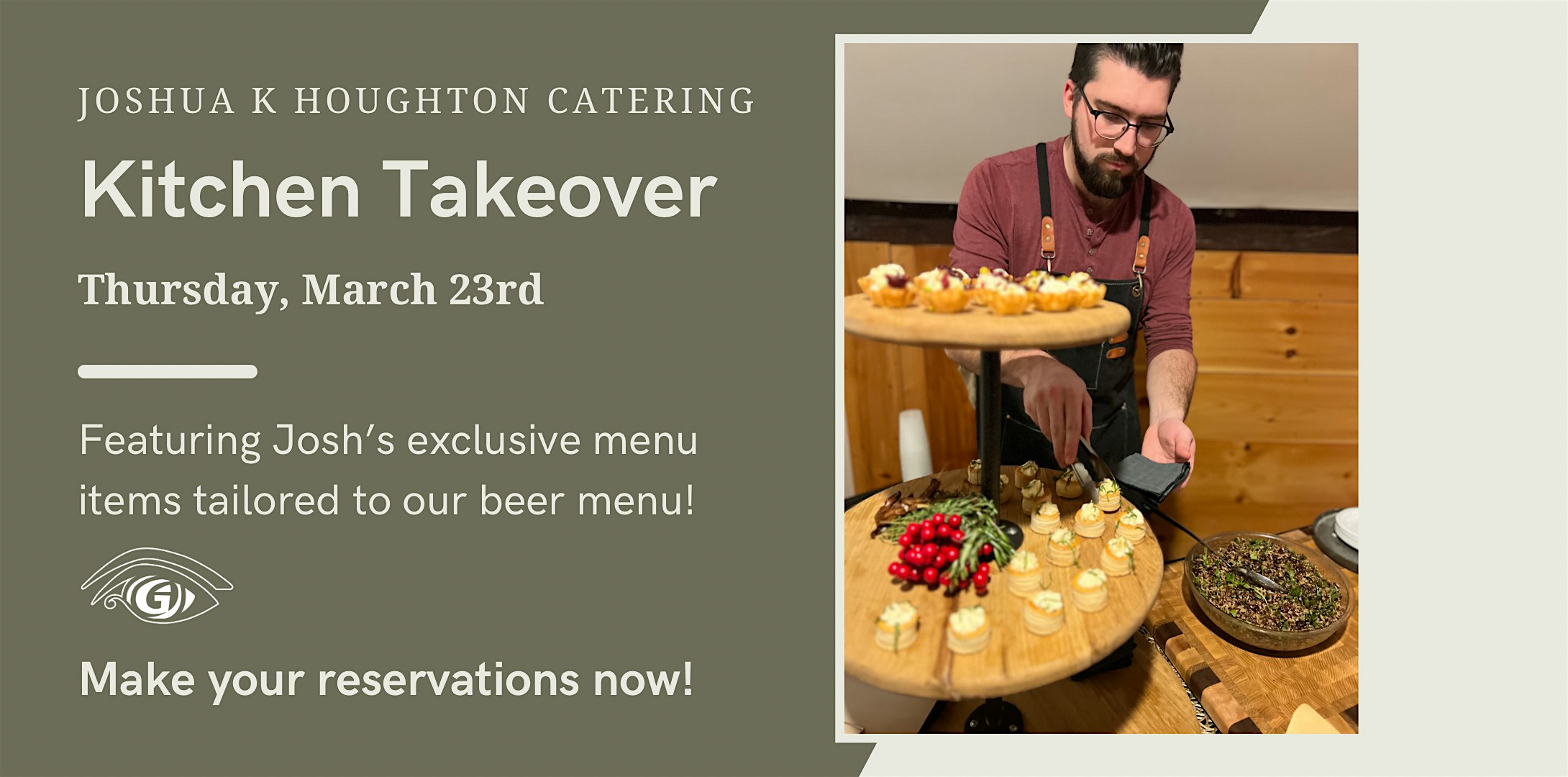 Joshua Houghton Kitchen Takeover (Reservations Suggested)