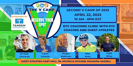 VCAMP - DTC Coaching Clinic with DTC Coaches and Guest Athletes