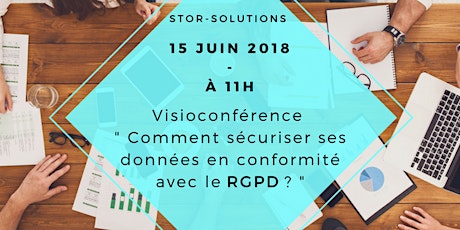 Image principale de Visioconférence "Comment sécuriser ses données en conformité avec le RGPD ?"