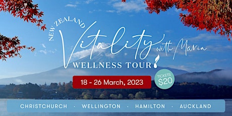 Primaire afbeelding van Vitality Wellness Tour - WELLINGTON