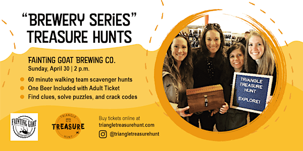 Fainting Goat Brewing Co. Downtown Fuquay Team Treasure Hunt