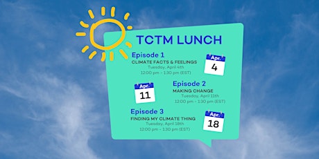 Talk Climate to Me - Tuesday Lunch