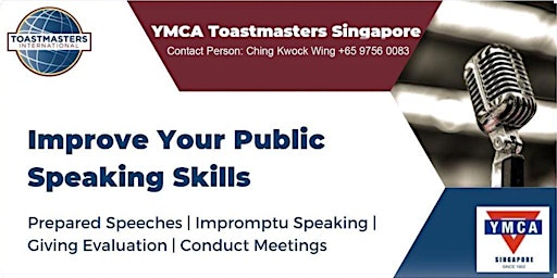 Imagem principal do evento YMCA Toastmasters Club Singapore International