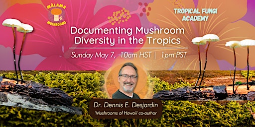 Documenting Mushroom Diversity in the Tropics | Dr. Dennis E. Desjardin