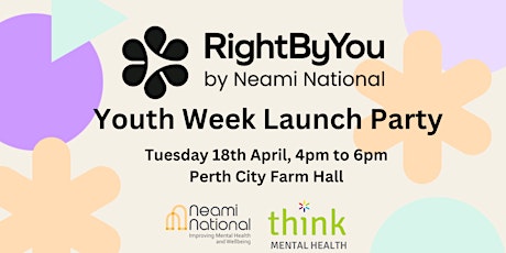 Right By You Launch Party (Youth Week) primary image