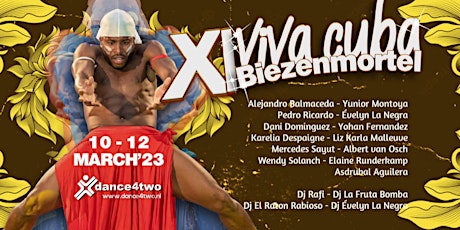 Hauptbild für Viva Cuba Biezenmortel Party pas Zaterdag 11 Maart 2023