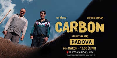 Filmul CARBON la PADOVA, Italia