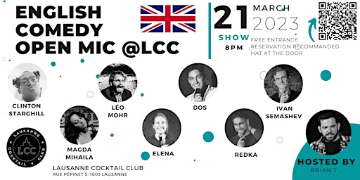 English Comedy Open Mic @LCC (21.03.2023)