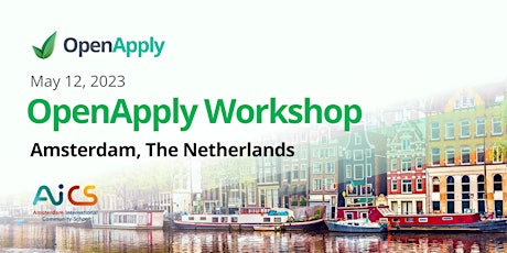 OpenApply Workshop - Amsterdam