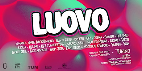 Immagine principale di LUOVO Open Air & Club Party | Pasqua & Pasquetta 2023 