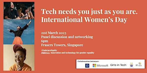 IWD evening with Microsoft, UWS, DHS, SheBrilliance, & Girls In Tech.