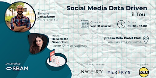 Social Media Data Driven - Il Tour