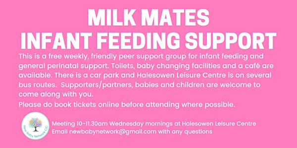 Milk Mates Infant Feeding Support - Halesowen