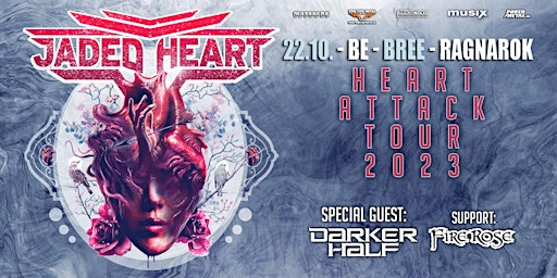 JADED HEART + Darker Half + Fire Rose |Heart Attack Tour 2023@RAGNAROK/BE primary image