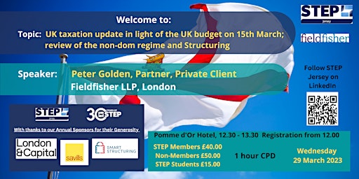 UK taxation update in light of the UK budget on 15th March;