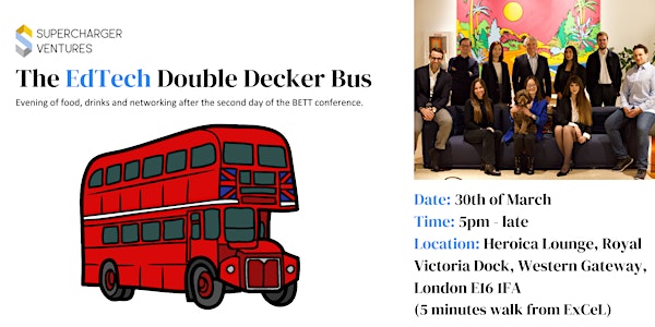 SuperCharger Ventures Double Decker EdTech Bus