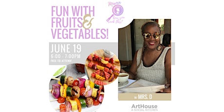 ArtHouse | Fun with Fruits & Vegetables! ft. Mama How You Cook This? primary image