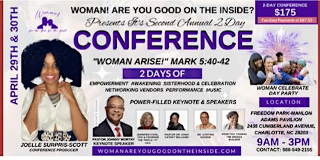 Woman! Are You Good On The Inside? 2nd Annual Conference