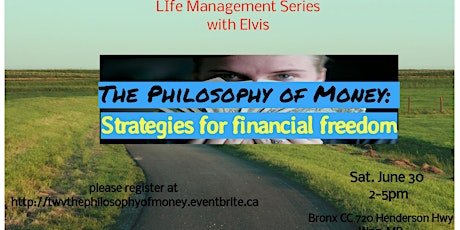 The Philosophy of Money: Strategies For financial freedom primary image