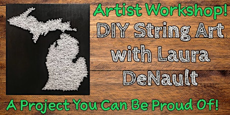 Artist Workshop: DIY String Art with Laura DeNault