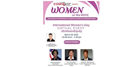 COMTO Central Florida International Women's Day #EmbraceEquity
