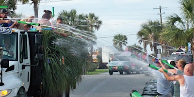 Imagem principal de 2024 Tybee Beach Bum Parade - The world's biggest and most fun water fight!